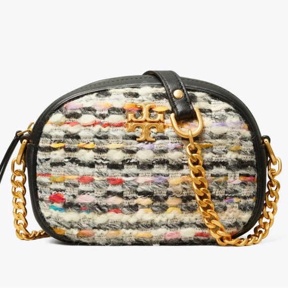 Tory Burch Kira Tweed Small Camera Bag- Limited Edition NWT 🤍 - Picture 1 of 17